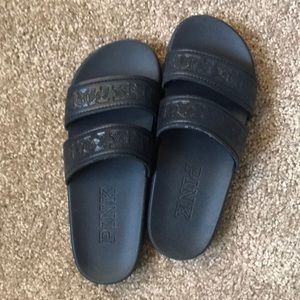 PINK all black slides